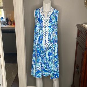 Lilly Pulitzer Shift Dress- Size 14